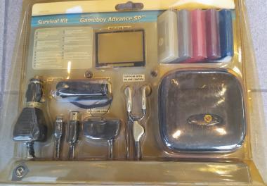 Gameboy Advance SP - Survival Kit (Siehe Info unten) 