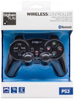 Bigben Controller Wireless Fr Playstation 3 (Schwarz) 