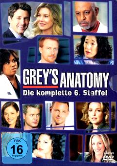 Greys Anatomy - 6. Staffel (6 DVD) (Siehe Info unten) 