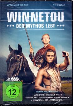 Winnetou - Der Mythos Lebt (3 DVD): Winnetou Eine Neue Welt & Das Geheimnis Vom Silbersee & Der Letzte Kampf 