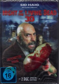 Night Of The Living Dead (3D / 2 DVD / Hologrammcover)  (Uncut) 