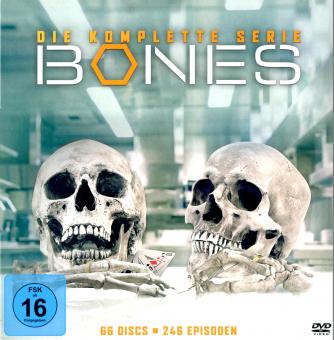 Bones - Staffel 1-12 (Die Komplette TV-Serie Mit 66 DVD / 246 Episoden) ) (Siehe Info unten) 