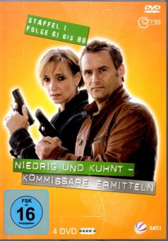 Niedrig Und Kuhnt: Kommissare Ermitteln - 1. Staffel / Folge 61-80 (4 DVD) (Raritt) (Siehe Info unten) 