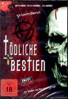 Tdliche Bestien-Box (3 DVD) (Creatures & Killer Von Rostov & Tdliche Regen) (Uncut Edition) (Raritt) 