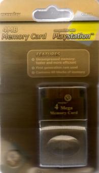 Memory Card: 4 MB / 60 Blcke Fr Playstation 1 (Maxplay) 