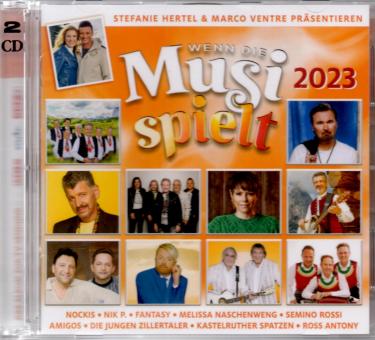 Wenn Die Musi Spielt 2023 (2 CD) (Mit Booklet) 