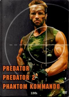 Predator 1 & Predator 2 & Phantom Kommando (3 DVD) (Limited Steelbox Edition) (Siehe Info unten) 