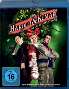 Harold & Kumar 3 - Alle Jahre Wieder (Kino & Extended Fassung) (Kultfilm-Raritt) 