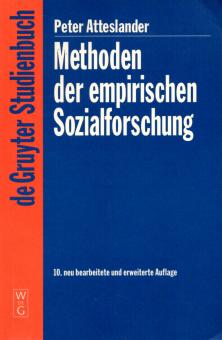 Methoden Der Empirischen Sozialforschung (De Gruyter Studienbuch) (Siehe Info unten) 