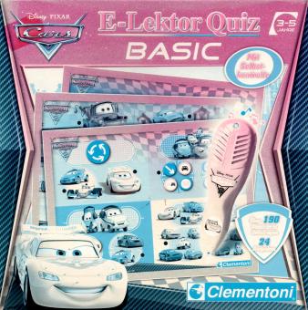 Cars - E-Lektor Quiz Basic (ber 190 Illustrierte Quizfragen / Mit Elektronischem-Selbstkontroll-Stift / 24 Bildbgen-Aufgaben & Deutsche-Anleitung ) (Siehe Info unten) 