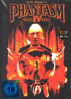 Phantasm 4 (Das Bse 4) - Oblivion (Limited Mediabook Edition - 082/500) (Cover A) (20 Seitiges Booklet / 2 DVD & 1 Blu Ray) (Uncut) (Raritt) 