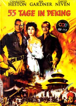 55 Tage In Peking (Limited Mediabook Edition - 118/500) (Cover B) (20 Seitiges Booklet) (Uncut) (Raritt) 